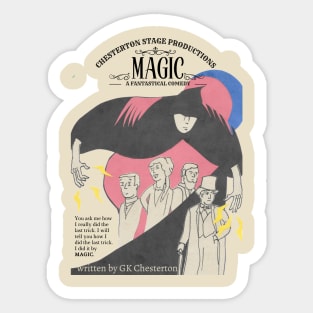 Magic by GK Chesterton 2024 Poster Sticker